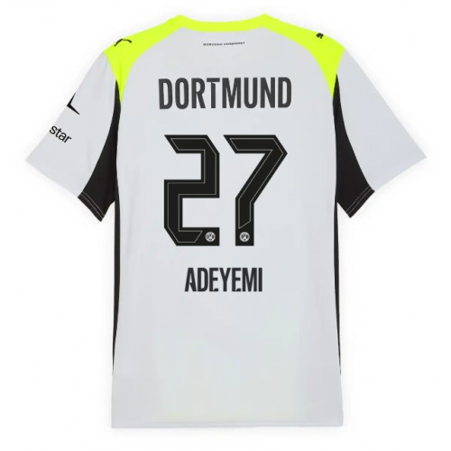 Borussia Dortmund Karim Adeyemi #27 Udebanetrøje 2025-26 Kortærmet